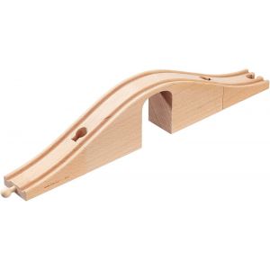 ERYI-World - 33351 - Pont Viaduc - Accessoire Pour Circuit De Train En Bois - Pour Agrandir Son Circuit - Jouet Pour Garçons Et Filles À Partir De 3 Ans - Neuf