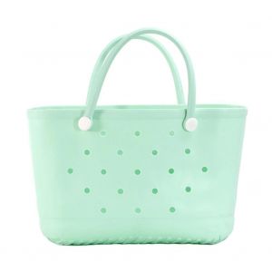 Sac de plage EVA Sac de rangement fourre-tout ouvert &eacute;tanche pour la plage Bateau Piscine Sport Vert clair - Neuf