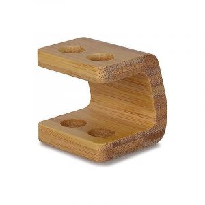 Porte-brosse &agrave; dents en bambou,Support de t&ecirc;te de brosse &agrave; dents &eacute;lectrique en bambou &eacute;cologique,Porte-brosse &agrave; dents &eacute;lectrique Caddy pour salle de bain,Organisateur de brosse &agrave; dents Baignoire - Neuf