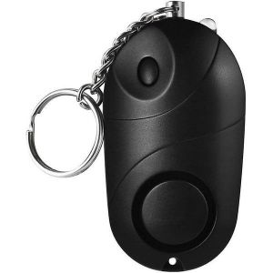 Alarme de s&eacute;curit&eacute; personnelle compacte avec porte-cl&eacute;s et lampe torche LED pour femmes et filles - Alerte sonore et facile &agrave; utiliser - Neuf