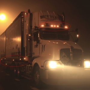 3/4"" Rond Led Feux De Position Latéraux, Avant À L'arrière, Des Clignotants, Imperméable À L'eau De Feux Arrière Pour Remorque, Camion, Voiture, Bus, Van, Pick-Up, De Caravanes, De Vtt, De Se Querel - Neuf