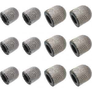 20pcs Stylet Stylo Pointes Conductrice Maillage Fibre Capacitif Tactile &Eacute;cran Stylos Astuce Universel Remplacement 5mm 6mm - Neuf