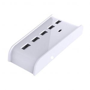 4 Ports Usb 2.0 Hub Convertisseur De Prolongateur De Transmission Haute Vitesse Pour Ps5 - Neuf