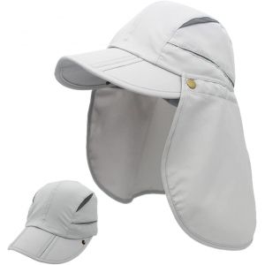 Casquette De Soleil À Large Bord En Maille Upf50+ Pour Homme Et Femme - Neuf