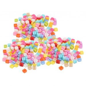 Lot De 500 Boutons De Couture En R&eacute;sine Plastique,Imperm&eacute;ables Et Durables,Accessoires De D&eacute;coration Pour V&ecirc;tements,Carr&eacute;s - Neuf