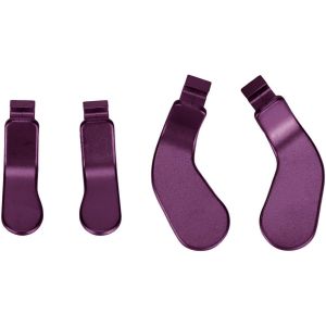 Kal-Lot De 4 Palettes De Manette En Acier Inoxydable, Verrous De Gâchette En Métal, Accessoires De Jeux Vidéo Pour One Elite Series 2 Modèle 1797, Kit De Boutons D'accessoires - Neuf