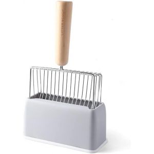Shiliu-Pelle À Litière Pour Chat - Outil De Nettoyage En Plastique Abs De Qualité Supérieure - Durable Et Facile À Nettoyer - 1 Piè[ - Neuf