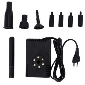 HJLIAN Pompe a eau submersible pour fontaine avec eclairage LED pour aquarium, bassin, jardin, UE 220 V - Neuf