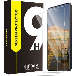 Sjzg-Lot De 2 Films De Protection D'&eacute;cran En Verre Blind&eacute; Pour Xiaomi Poco X6 Pro 5g, Duret&eacute; 9h, Couverture Compl&egrave;te 3d, Sans Bulles, Anti-Poussi&egrave;re, Anti-Rayures, Ultra Transparent Xiaomi Poco X6 - Neuf