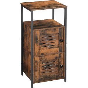 Ulteronixshop-Meuble de Rangement, Industriel Armoire de Rangement, Placard, avec &eacute;tag&egrave;res und Interne Planche r&eacute;glable, Chambre, Salon, Cuisine, Couloir, Vintage EBF13CW01 - Neuf