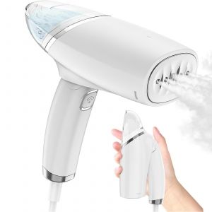 Défroisseur vapeur portable, fer à repasser vapeur portatif, défroisseur de vêtements, chauffe rapide en 25 secondes, idéal pour les voyages - Neuf
