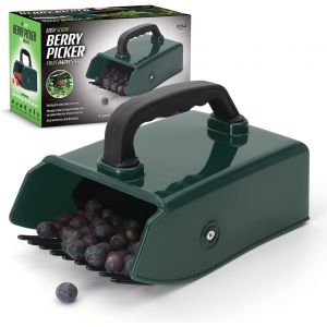 NouvelHorizonstore-R&acirc;teau &Agrave; Fruits en Plastique Et M&eacute;tal pour R&eacute;colter Les Fruits Cueille-Fruit Peigne A Cueillette Peigne &Agrave; Myrtilles, Ramasse Fruits pour Groseilles, Cassis, Cueilleur &iquest; Vert - Neuf