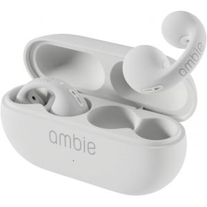 Cuffs audio AM-TW02, &eacute;couteurs sans fil &agrave; oreille ouverte pour le confort, &eacute;couteurs Bluetooth 5.3 pour le sport, la course &agrave; pied et l&iquest;entra&icirc;nement | Cuff d&iquest;oreille &agrave; clip de 6 heures de lecture - Neuf