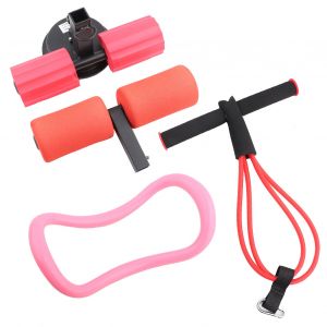 Appareil D'assistance Pour Abdominaux, Multifonction, Ventouse, Equipement De Fitness Pour Exercices Abdominaux, Noir Et Rouge - Neuf