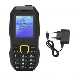 Telephone Portable Debloque Pour Seniors, 2g, Gsm, Double Carte Sim, Batterie 5800 Mah, Gros Boutons, Voix Forte, Pour Enfants Ages, 100 A 240 V - Neuf