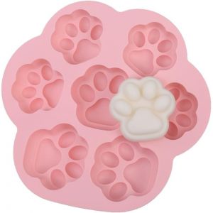 Subzonal-Moule Silicone Rose Grande Patte De Chat, Moule &Agrave; Beignets Avec Moules &Agrave; Donuts En Silicone,Moule En Silicone,Antiadh&eacute;sif Moules En Forme De Donut,Pour Brownies Mousse De D&ocirc;me Gel&eacute;e Cupcakes - Neuf