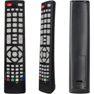Nouvelle Telecommande pour Sharp Smart TV, Compatible avec LC-22CFE4000ES LC-24CHF4011E LC-32HG3141K LC-32HG3341K LC-40CFE4040E LC-49CFE5001E - Aucun Réglage Requis - Neuf