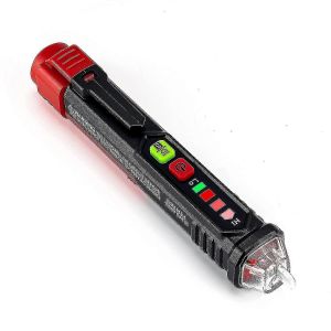 D&eacute;tecteur de tension / D&eacute;tecteur de tension sans contact &agrave; double plage CA 12 V-1000 V/48 V-1000 V, phase/neutre - Neuf