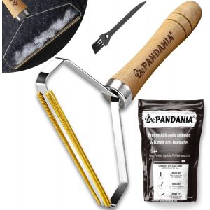 2025 - Rasoir Anti Bouloche V&ecirc;tement Manuel | Brosse Tapis Anti Poils Chien Chat Raclette Animaux | Nettoyeur Peluche Manteau | Grattoir Lint Remover | Retire Ramasse Coupe Rase Canap&eacute; Si&egrave;ge Voiture - Neuf