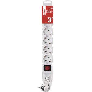 6 3M 3M 3M Power Strip - Neuf