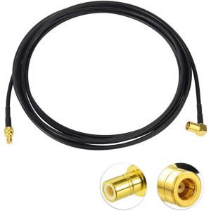 Câble SMB Rallonge DAB Antenne 2.5 m SMB Adaptateur Autoradio SMB Femelle à SMB Câble Pigtail RG174 Dab Câble Antenne pour Blaupunkt TechniSat Pioneer Sony Alpine - Neuf