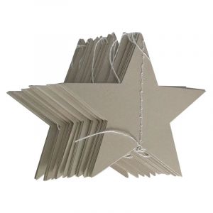 Guirlandes en papier doré et argenté de 4M, banderole de mariage, décoration murale suspendue à la maison, cadeaux de réception pour bébé 10cm silver - Neuf