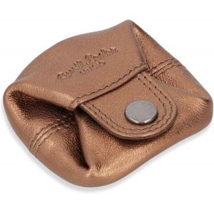 asas-Porte-Monnaie Linus En Cuir Petite Bourse Couleur Cuir - Neuf