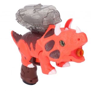 Jouet Electrique 2 En 1 En Forme De Dinosaure Avec Boule De Gel Et Lumiere Led Automatique, Pour Activites De Plein Air, Perles D'eau, Rouge - Neuf
