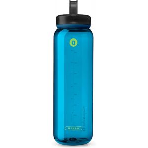 Eryi-Recon Clip & Carry - Bouteille D'eau En Plastique 50% Recyclée, Écologique Et Sans Bpa, Bouchon À Vis À Débit Régulier, Facile À Transporter (750ml, 1l) - Neuf