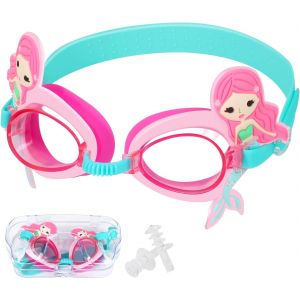 Letnerny-Lunettes De Natation Pour Enfants Avec Bouchons D'oreilles - Neuf