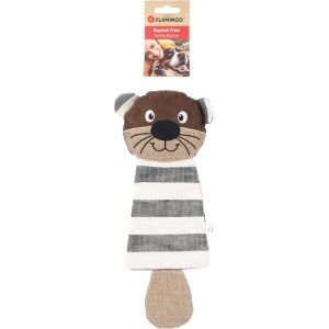 Eryi-- Jouet Pour Chiens Labrador, Beagle, Border Collie Et Bulldog - Castor Wigri Beige, Plaisir Et Résistance - Neuf