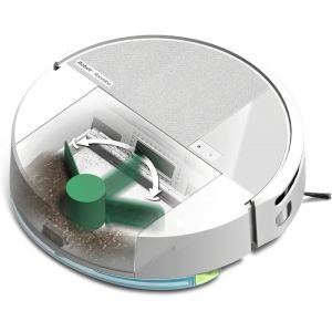 NouvelHorizonstore-Roomba 205 DustCompactor Combo Robot - Compacte automatiquement Les d&eacute;bris &agrave; l&iquest;int&eacute;rieur du robot jusqu'&agrave; 60 Jours - Sans sac - Clearview LiDAR - 7KPa - Se Recharge et reprend Le T - Neuf