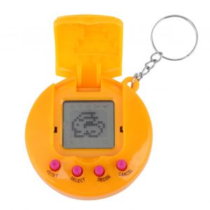 Jouets Electroniques Pour Enfants, Machine De Jeu Portable Retro, Animal De Compagnie Virtuel Et Numerique (Jaune) - Neuf