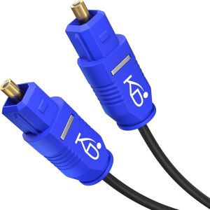 Câble Toslink Slim,Audio Optique ¿ 15m ¿ Fibre Optique Pour Barre De Son,2mm Mince (S/Pdif Numérique,Système Stéréo/Amplificateur,Cinéma Maison,Xbox One/Ps4) - Neuf