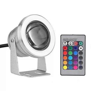 Lumière Sous-Marine Intégrée Haute Tension 85-265v Led Projecteur Rgb Fontaine Piscine Étang Aquarium Spotli - Neuf