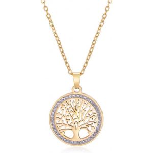 Kal-Collier Et Pendentif Arbre De Vie Bijoux Femme Homme Chaîne De Cou - Neuf