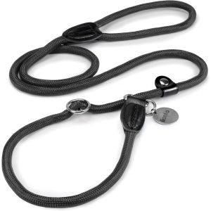 Shiliu-Laisse Retriever Laisse Pour Chien Laisse De Dressage Laisse De Traction, Longueur 170 Cm Noir[3350] - Neuf
