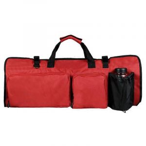 EVAGO Sac de sport Yoga, Gym, Sac de plage avec poches S'adapte &agrave; toutes les tailles de tapis, Pilates, Serviette de sport, Compartiments pour v&ecirc;tements et accessoires-ROUGE-71*64cm - Neuf