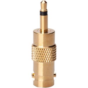 Adaptateur Mono 3,5 mm, Femelle vers TS m&acirc;le 3,5 mm, connecteur bidirectionnel plaqu&eacute; Or, Adaptateur de c&acirc;ble coaxial SDI pour cam&eacute;ra de Surveillance CCTV DVI Dab CB Radio Antenne - Neuf
