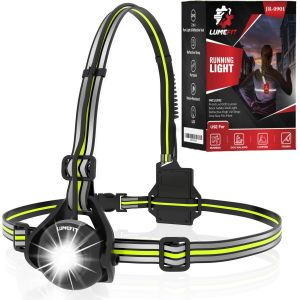 Ulteronixshop-Lampe Course &Agrave; Pied - Led S&eacute;curit&eacute; Ultra Lumineuses Et Bandes R&eacute;fl&eacute;chissantes &Agrave; 360&deg; Pour Jogging Et Randonn&eacute;e - Batterie Longue Dur&eacute;e, Rechargeable Via Usb - Neuf