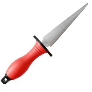 Argentet Diamant Multi-Outil taille-crayon - recto-Verso Avec Poignée Souple, Rapide Affûtage, Idéal de Jardin et de Cuisine Couteau Accessoires - Neuf