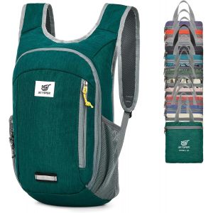 KALANKA-Sac à Dos Pliable Ultraléger 10L, Étanche Sac à dos de Voyage Sac à dos de Randonnée pour la Randonnée les Voyages en Ville Homme Femme - Neuf