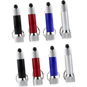 8 Pi&egrave;ces Lampe De Poche Porte-Cl&eacute;s Mini-De Carry Les Jours Briquet De Camping Lampe Torche Porte-Cl&eacute;s Lampe De Poche Mini Lampe De Poche Ultra Lumineuse Couleur Al&eacute;atoire - Neuf