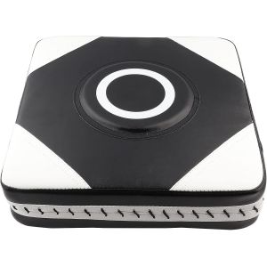 Sac De Boxe De Frappe Murale Pu Focus Cible Mur Combat Pad Sac D'entra&icirc;nement &Eacute;quipement D'entra&icirc;nement Pour Sanda Taekowndo(Noir Et Blanc) - Neuf