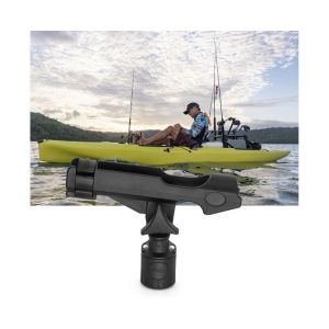 Support De Canne &Agrave; P&ecirc;che R&eacute;glable Et Polyvalent Pour Kayaks - Ajustement S&eacute;curis&eacute; Pour Les Rails, L&eacute;ger Et Portable, Parfait Pour Les P&ecirc;cheurs ! - Neuf