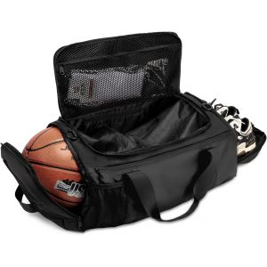 Acdsgd-Royafair Sac De Sport Pour Homme &iquest; Sac De Gym Avec Compartiment &Agrave; Chaussures Et Compartiment Humide, Sac De Voyage Pratique Pour Homme, Id&eacute;al Pour Le Sport Et Le Fitness, Noir , Syst&egrave;me De Sac &Agrave; Dos - Neuf