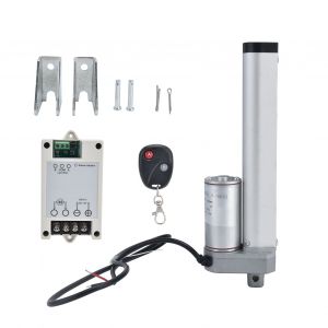 XYONG Actionneur lineaire industriel electrique a moteur avec support de montage, course 200 mm, JSTGZU1 (DC12 V) - Neuf