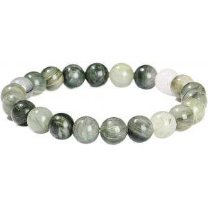 Bracelet Homme Et Femme Cordes En Pierre Naturelle D'oeil De Tigre Jaune Cordes En Pierre D'énergie Cordes Extensibles Bracelet Fait Main En Pierre Naturelle Quotidien/Voyage/Partie - Neuf