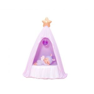 Lampe De Chevet En R&eacute;sine Anne Baby, Design Coeur, Pour Chambre D'enfant - Neuf