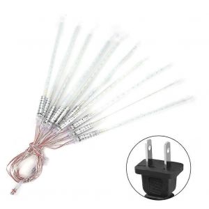 Led M&eacute;t&eacute;ore Douche De Pluie Tube De La Lampe Pour L'int&eacute;rieur Des C&eacute;l&eacute;brations En Plein Air, De 32 Pouces, Changement De Couleur, Conception &Eacute;tanche - Neuf